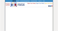 Desktop Screenshot of internationalfocusnc.org